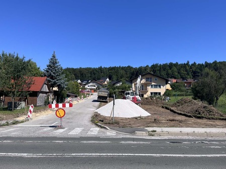 Križišče v Šentvid do šole