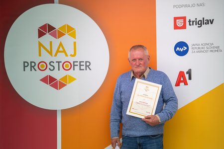 Roman Drofenik iz Šmarja pri Jelšah, v projektu sodeluje od septembra 2019. Foto: Damjan Končar