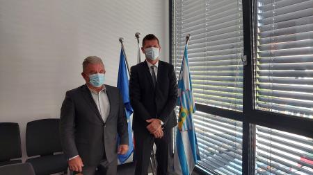 Andrej Vizjak in Matija Čakš