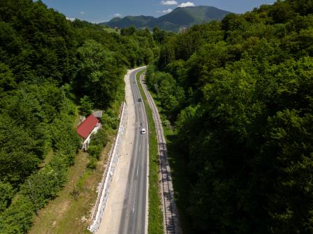 Gradnja kolesarske povezave ob glavni cesti Mestinje-Podplat.